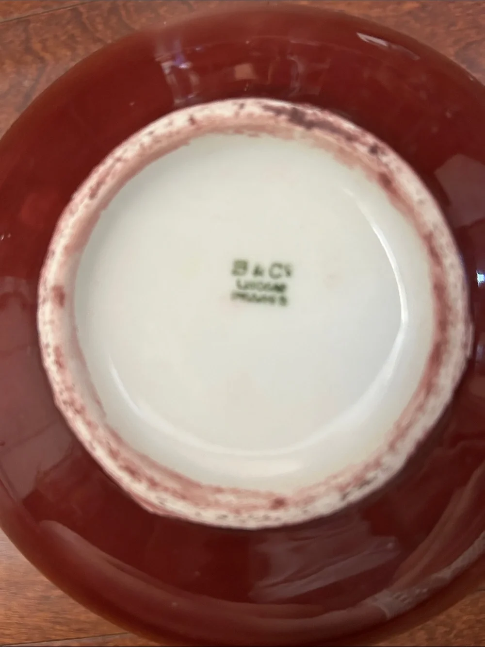 B & C Pottery Company, Bernardaud & Co Antique Porcelain Vase, Limoges France